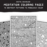 Meditation Coloring Pages