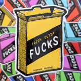 Fresh Outta Fucks Sticker