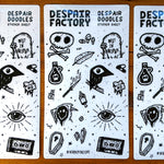 Despair Doodles Sticker Sheet